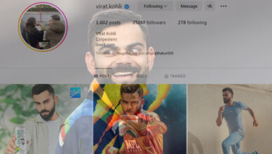 Virat Kohli Reaches 250 Million Instagram Followers, Here’s the Top 50 IG Accounts List