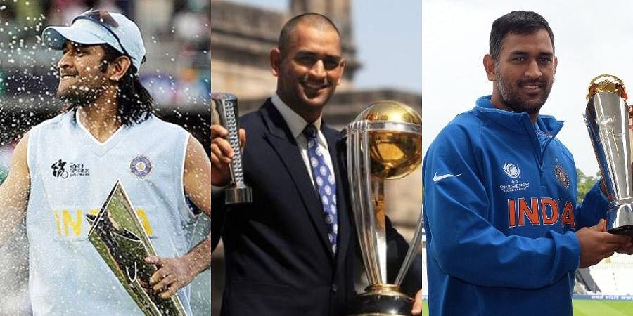 MS Dhoni ICC Trophies