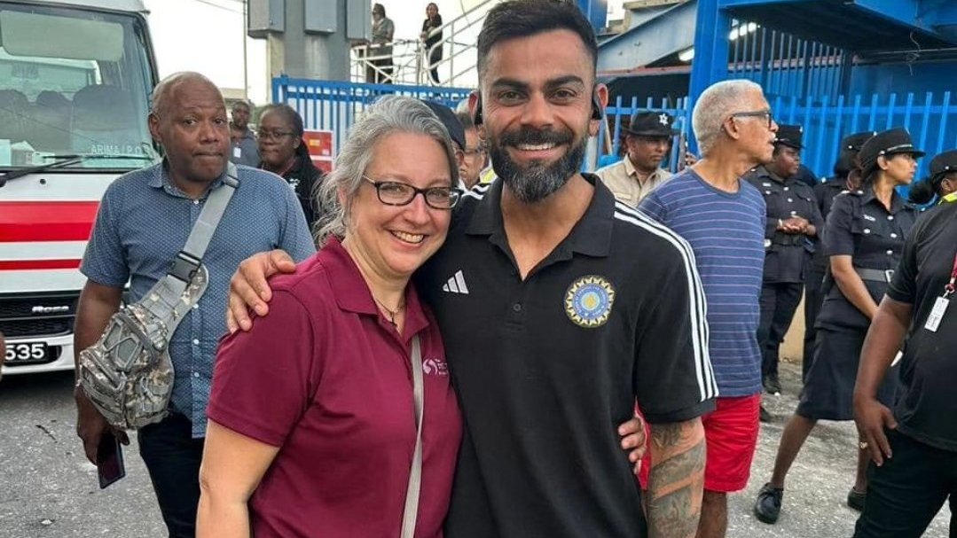 Virat Kohli Joshua Da Silva Mother